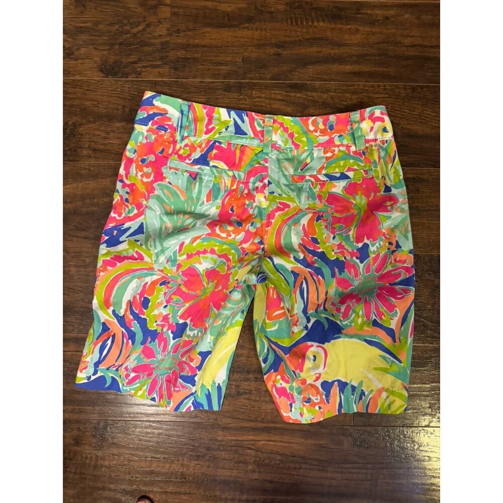 Lilly Pulitzer Shorts Women’s Chipper Shorts Casa Banana Sz:2 - Picture 6 of 7
